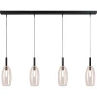 Masterlight 4L hanglamp Ø 11,5cmLido Olive met helder glas - 2861-05-00-130-4-4 - thumbnail