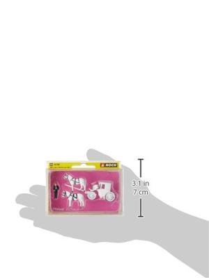 NOCH 16706 H0 Trouwkoets figuren Geverfd, Staand