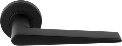 Formani Basics LB21H deurkruk geveerd op rozet - mat zwart