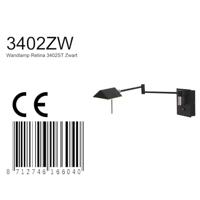 Steinhauer Wand leeslampRetina zwart - 3402ZW - thumbnail