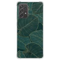 Samsung Galaxy A52(s) shockproof hoesje - Monstera leaves - thumbnail