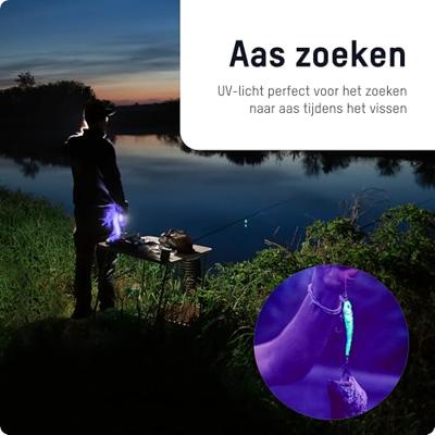 Ansmann Action 400 UV Zaklamp werkt op batterijen LED, UV-lamp 100 lm 27 h
