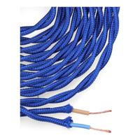Kabel EDM 11874 C75 Blauw 2 x 0,75 mm 5 m - thumbnail