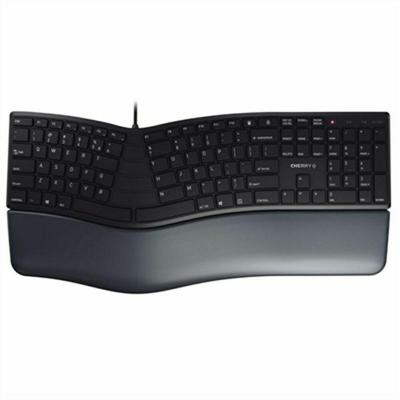 Toetsenbord Cherry KC 4500 ERGO Zwart Qwerty Spaans