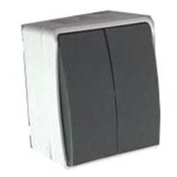 Vtac Serie SchakelaarDouble switch voor buiten - 4657820 - thumbnail