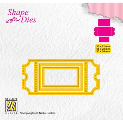 Nellie's Choice • shape dies tickets 3st.