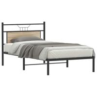 Bedframe zonder matras hout sonoma eikenkleurig 100x200 cm - thumbnail