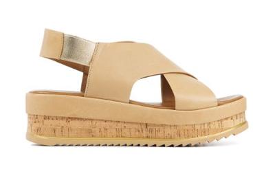 Lina Locchi Dames Sandalen in Leder (Camel) Lina Locchi Dames Sandalen in Leder (Camel)