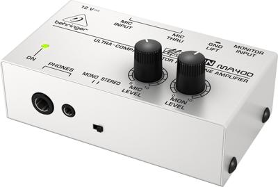 Behringer MA400 Hoofdtelefoonversterker Behringer MA400 Hoofdtelefoonversterker