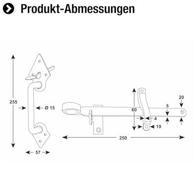 Connex Set Staldeurklink Compleet Bvz - DYB2901561