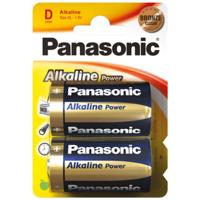 Alkalinebatterijen Panasonic Corp. Bronze LR20 1,5 V Soort D (2 Stuks) - thumbnail