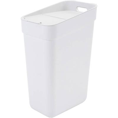 Curver ready to collect prullenbak GFT 30 liter wit-lichtgrijs