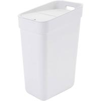 Curver ready to collect prullenbak GFT 30 liter wit-lichtgrijs - thumbnail