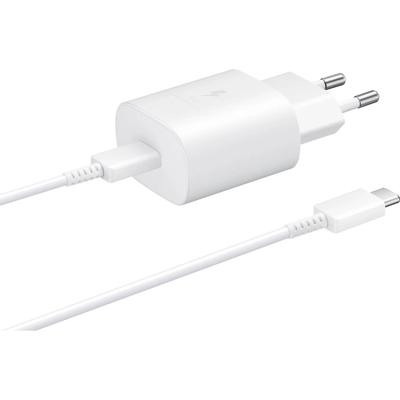 Samsung Oplader met Kabel 1m USB C 25W Wit