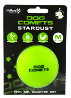 Dog Comets Ball Stardust Groen M - thumbnail