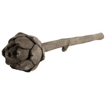 Countryfield kunstbloem artisjok silvia bruin 49 cm | 8 stuks