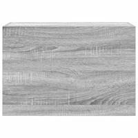 Badkamerwandkast 60x25x40 cm bewerkt hout grijs sonoma eiken - thumbnail