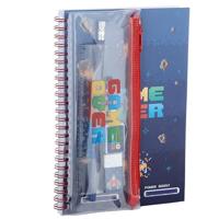 Game Over Ring A5 Notitieboekje & 6-delige Schrijfset - thumbnail