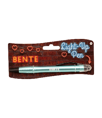Light up pen Bente