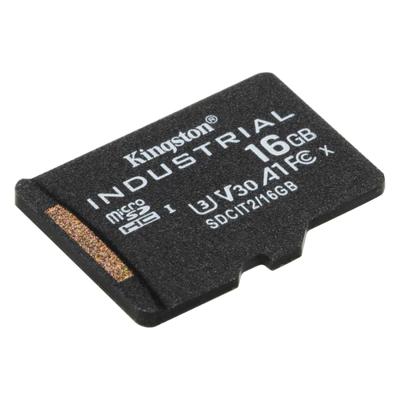 Kingston Industrial microSDHC 16GB geheugenkaart Kingston Industrial microSDHC 16GB geheugenkaart