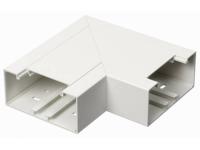 GGK 18350 Vlakke winkelhaken (b x d) 130 mm x 62 mm Zuiver wit 1 stuk(s) - thumbnail