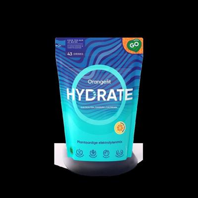 Orangefit Hydrate elektrolytenpoeder 300 Gram