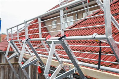 Little Jumbo RSS Dakrandbeveiligingset Hellend Dak 6m - 43810600