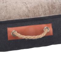 TRIXIE BE NORDIC HONDENMAND FOHR ZWART / ZAND 80X60 CM - thumbnail