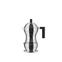 ALESSI - Pulcina - Percolator 3 kops zwart - thumbnail