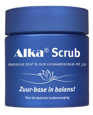 Basische zout en olie scrub - 250 gram