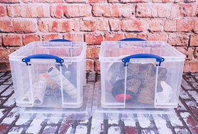 Really Useful Box opbergdoos 42 liter, transparant Really Useful Box opbergdoos 42 liter, transparant