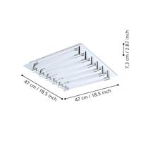 Eglo PlafondlampVelarde 6-lichts chroom - 95399 - thumbnail