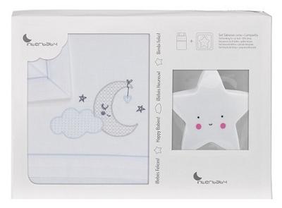 Interbaby lakenset wieg Maan 152 x 102 cm