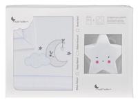 Interbaby lakenset wieg Maan 152 x 102 cm - thumbnail