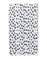 HEMA Douchegordijn 180x200cm stippen zwart (wit/zwart) - thumbnail
