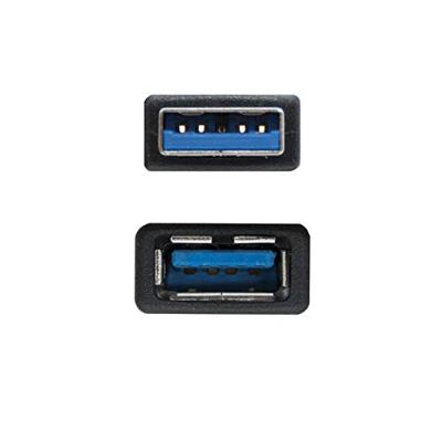 Kabel USB 3.0 A naar USB A NANOCABLE 10.01.0902BK 2 m