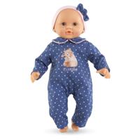 Baby Calin Capucine teddybeer blauw - thumbnail