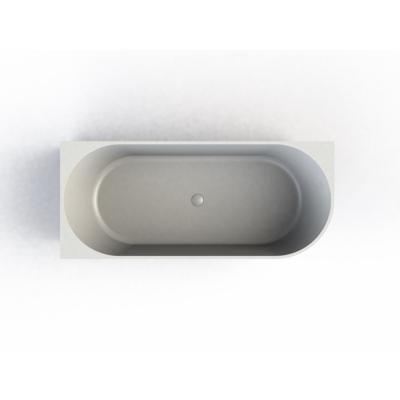 Arcqua Pinto half vrijstaand ligbad 160x70 Links glans wit BAD101441