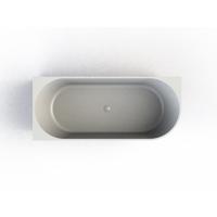 Arcqua Pinto half vrijstaand ligbad 160x70 Links glans wit BAD101441 - thumbnail