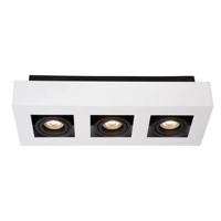 Lucide XIRAX - Plafondspot - LED Dim to warm - GU10 - 3x5W 2200K/3000K - Wit - thumbnail