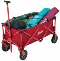 Coleman Wagon opvouwbare bolderkar - Rood - thumbnail
