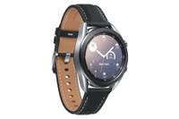 Samsung Galaxy Watch 3 Smartwatch Bluetooth, behuizing 45 mm, staal, lederen band, satuurmeter, valherkenning, sportbewaking, 53,8 g, accu 340 mAh, IP68, Mystic Black [Italiaanse versie] - thumbnail