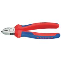 Knipex Zijsnijtang zwart geatramenteerd met meer-componentengrepen 140 mm - 7002140 - thumbnail