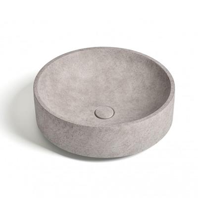 Waskom Ideavit Idea.Deco 45.5x45.5x14.5 cm Rond Beton Grijs/Bruin Ideavit Waskom Ideavit Idea.Deco 45.5x45.5x14.5 cm Rond Beton Grijs/Bruin Ideavit