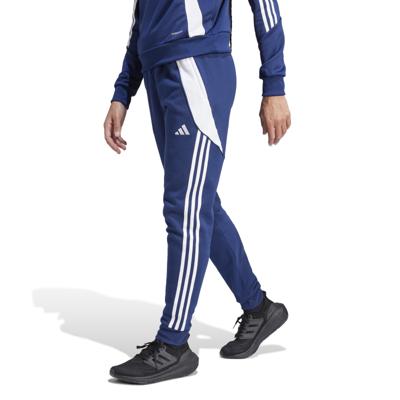 adidas Tiro 24 Sweat Trainingsbroek Dames Donkerblauw Wit