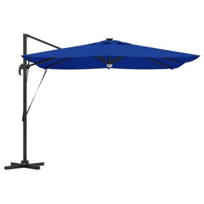Roma Parasol Blauw 286 x 285 x 270 cm Aluminium en Polyester