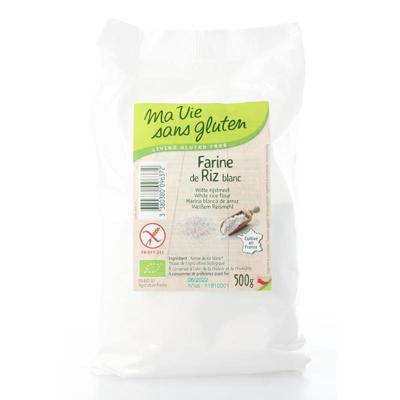 Rijstmeel wit glutenvrij bio 500 Gram Rijstmeel wit glutenvrij bio 500 Gram