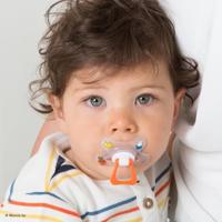 Difrax Fopspeen Natural 0-6m I Love - thumbnail