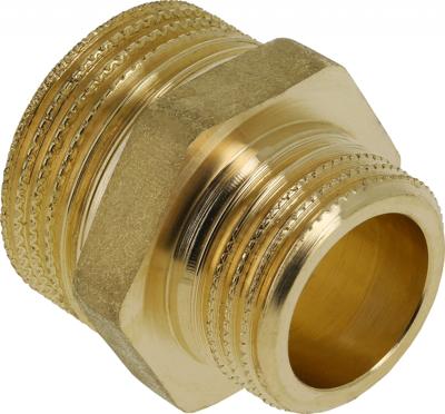 Bonfix messing verloopnippel - 2 x 1-1/4 Buitendraad