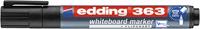 Edding witbordstiften e-363 zwart - thumbnail